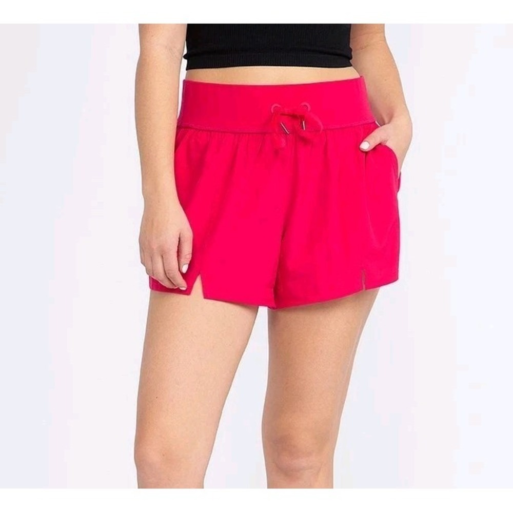 Warehouse One Active Shorts Womens Small Pink Drawstring Athletic 1228104558